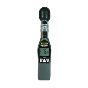 General Tools WBGT8758 Heat Index Monitor with 35 x 40mm Brass Black Ball - Picture 1 of 1