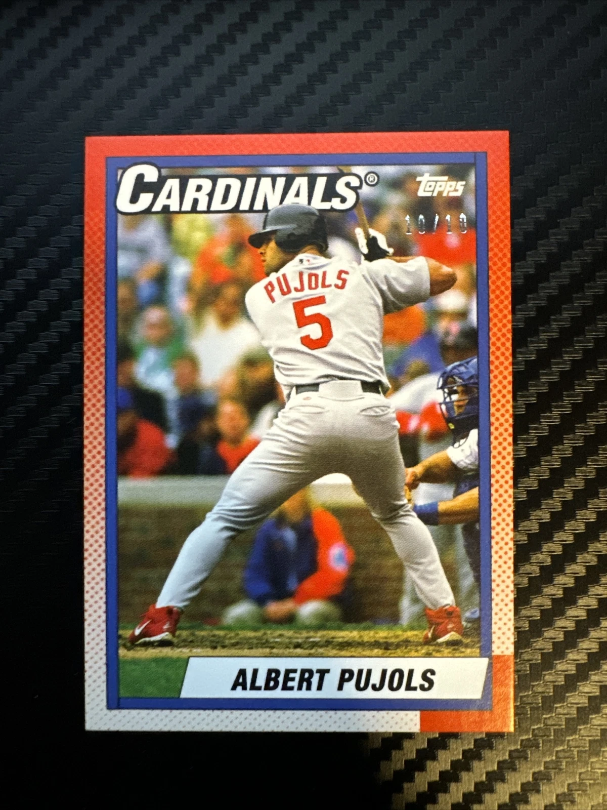 2024 Topps Throwback Thursday Albert Pujols #21 Bronze Parallel #10/10