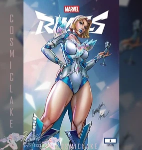MARVEL RIVALS IGNITE #1 JSC CAMPBELL EMMA FROST VARIANT LTD 2000 PRESALE 7/11 ☪ - Picture 1 of 3