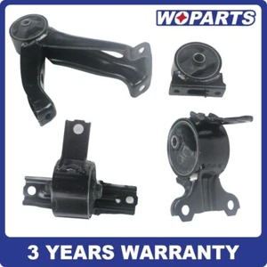 4PC Engine Motor & Auto Trans Mount Fit for 07-17 Jeep Compass, Patriot 2.4L - Picture 1 of 6