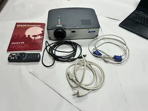 Epson PowerLite 50c EMP-50 LCD-Projektor mit Fernbedienung & Kabeln Produktbündel - Bild 1 von 12