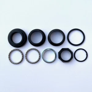 Brompton headbearing set 1 1/8", aluminium - Black for P Line - Picture 1 of 2