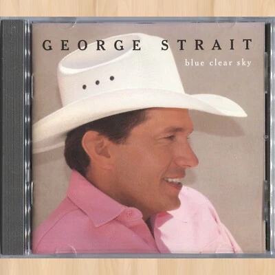 +1 BONUS TRACK----  GEORGE STRAIT Blue Clear Sky GERMAN CD Check Yes or No  0126 - Image 1 of 4