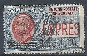 1924-25 REGNO USATO ESPRESSO SOPRASTAMPATO 1,60 LIRE - RR9591 - Picture 1 of 1