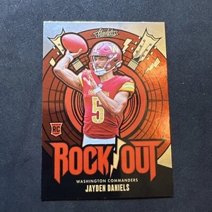 2024 Absolute JAYDEN DANIELS Rock Out Rookie RC 🔥🔥🔥 - Picture 1 of 5