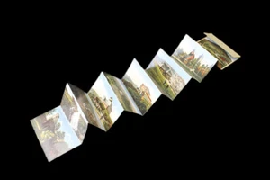 12 Views Album Giant Mountains Postcard Colorful Collector Postcards - Picture 1 of 12