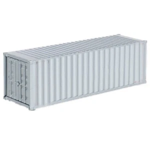 1:50 Alloy White Container Model for Transport Cargo Box Transporter Car Toy - Picture 1 of 10