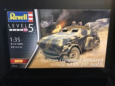 KIT MODELO REVELL 03334 VEHÍCULO COMANDO ALEMÁN Sd.Kfz.247 Ausf.B-NUEVO EN CAJA-ESCALA 1:35 Foto 1 de 4