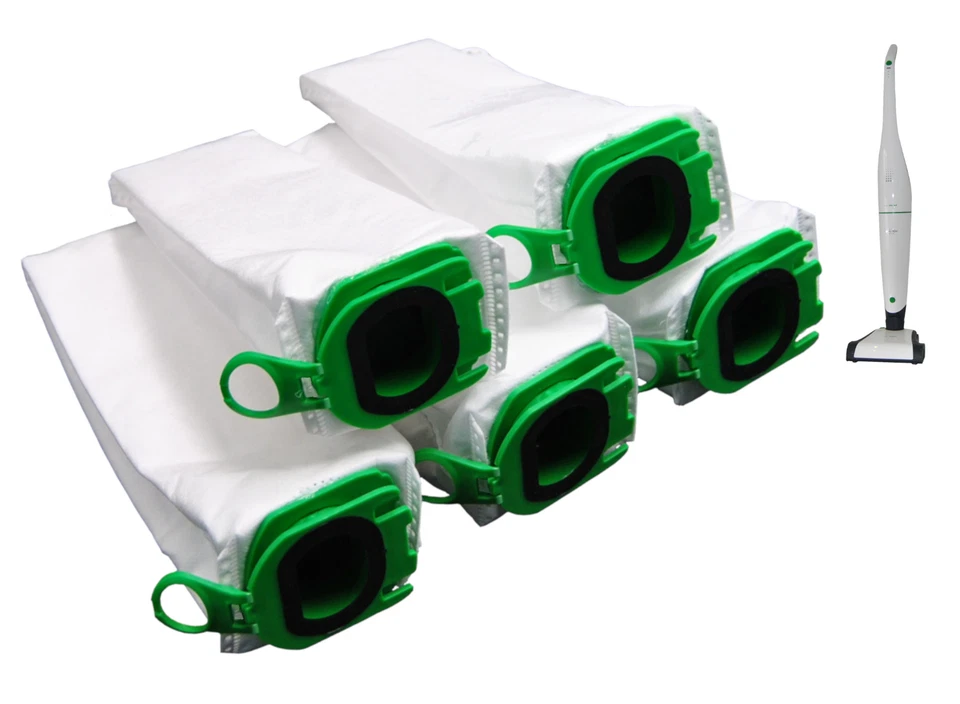 FSPRODUKTE 5 Staubsaugerbeutel geeignet Vorwerk Kobold Akkusauger FP100 FP 100 VB100 VB 100