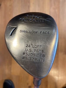 Super Concord Shallow Face 7 Wood 24*/ RH / Graman LT-high St Graphite Shaft - Picture 1 of 9