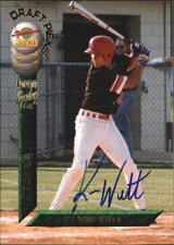 1994 Signature Rookies Draft Picks Signatures #27 Kevin Witt