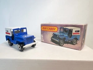 Matchbox Lesney SUPERFAST #5 4X4 JEEP OFF ROAD *US MAIL* - Picture 1 of 10