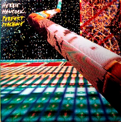 Herbie Hancock Perfect Machine LP 1988 (VINYL & JACKET NM) FREE SHIPPING - Image 1 of 3