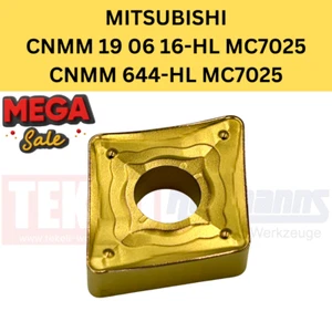 10 x MITSUBISHI CNMM 19 06 16-HL MC7025 für VA & Stahl !NEU, mit Rechnung! - Picture 1 of 1
