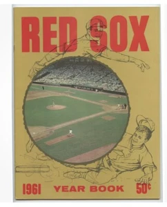 1961 Boston Red Sox  Baseball Year Book Carl Yastrzemski /Ted Williams NR MT⚾️ - Picture 1 of 2
