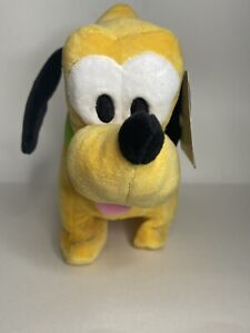Pluto Dog Disney Animated Electronic Walking Barking Toy Tail Wags Animatronics