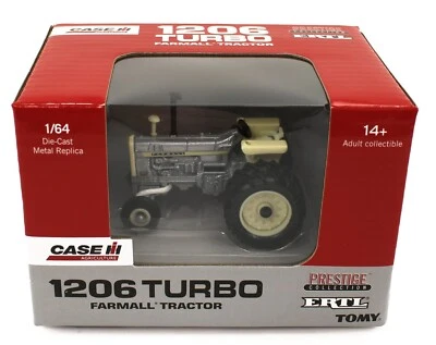 Tractor turbo 2024 ERTL 1:64 CASE IH Farmall 1206 *EDICIÓN ESPECIAL PLATEADA PERSECUCIÓN* Foto 1 de 2