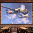 P1Y1 Ginga type 11 chasseur avion drapeau art mural affiches décoration de pièce bannière
