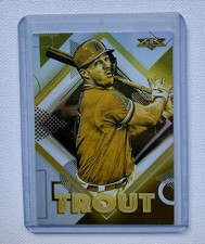 2020 Topps Fire Mike Trout Gold Parallel Los Angeles Angels # 197