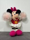 Minnie Mouse Disney Cheerleader 10" Plush Toy Doll Pink Tassels Red Shirt Kids
