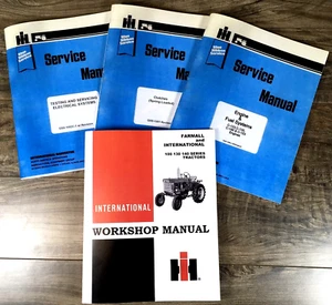 Farmall And International 100 130 140 Tractor Service Manual Repair Shop Book Ih - Picture 1 of 12