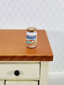 Dollhouse Creamy Alfredo Sauce Classico Jar 1:12 Scale Modern Miniature Food - Picture 1 of 2