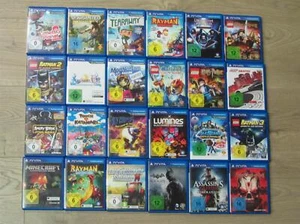Vita Spiele Auswahl Rayman Legends, Lego Hobbit, Minecraft, Fifa, Uncharted, - Bild 1 von 86