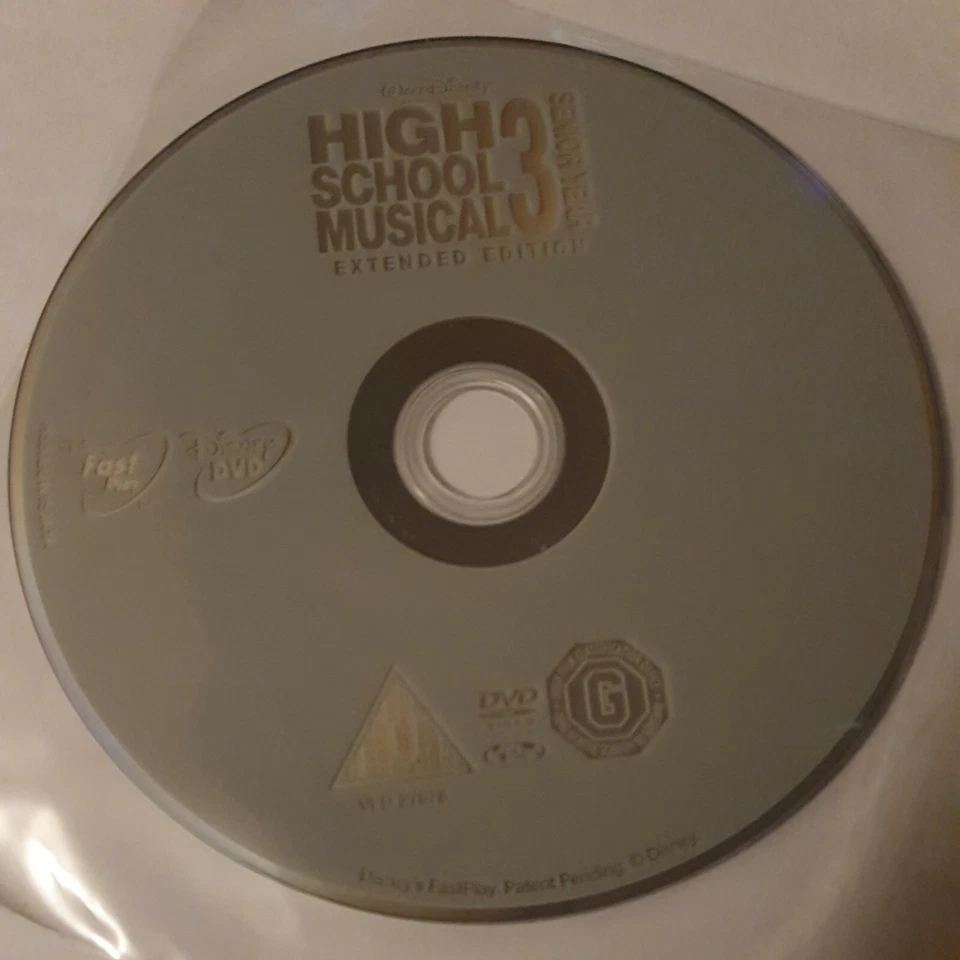 High School Musical 3: Senior Year (2008) Extended Edition DVD CD Disc Only 1794 - Image 1 of 1