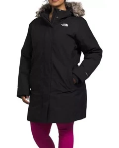 The North Face Arctic II White Waterproof Goose Down Parka Jacket - Picture 1 of 6