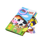 Animal Tails Baby Book Soft Crinkle Cloth Book Early Education Learning Toy