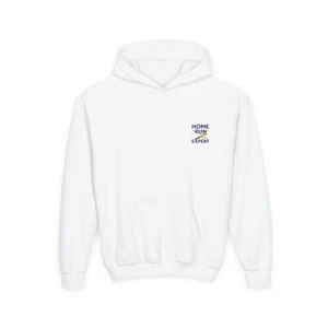 Home Run Expert Youth Hooded Sweatshirt, Sports Hoodie, Gift for Young Athletes, - Picture 1 of 3