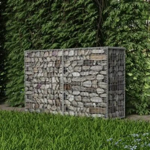 vidaXL Gabion Basket Galvanised Steel 59"x19.7"x39.4", 142551 - Picture 1 of 6