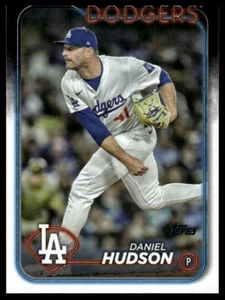 Daniel Hudson 2024 Topps Update #US24 Los Angeles Dodgers - Picture 1 of 2