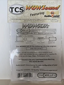 TCS ~ DCC WDK-LIF-2 WOWKit ~ WOWSound Decoder ~ Life-Like EMD GP38-2 ~ 1742 - Picture 1 of 2