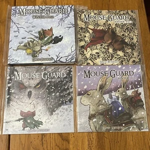 Lotto MouseGuard Winter 1152 di David Peterson copertina rigida e numeri 4,5,6 - Foto 1 di 14