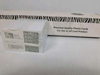 Подлинный принтер для карт Zebra Premier ПВХ 30 мил 100 карт - 104523-111 - Изображение 1 из 4