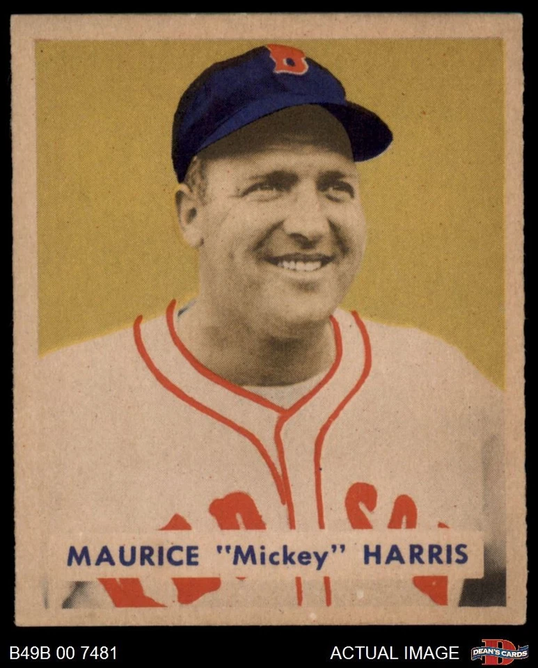 1949 Bowman #151 Mickey Harris Red Sox RC 6 - EX/MT - Image 1 of 1