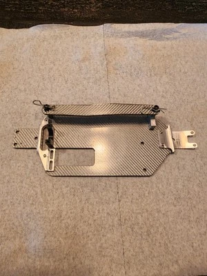 Team Associated Rc18  Prototype Silver Carbon Fiber Chassis  - Image 1 of 4