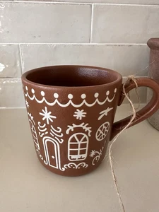 Tazza caffè 2025 ALDI Merry Moments casa pan di zenzero 14,5 oz *SPEDIZIONE GRATUITA* - Foto 1 di 6