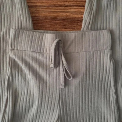 Miss Selfridge Petite Ribbed Joggers Leggings UK 6 Loungewear NWT - Image 1 of 4