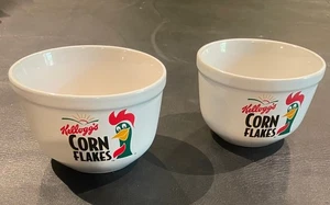 2er Set Kellogg's Corn Flakes 1999 Keramik Müslischale - Bild 1 von 3