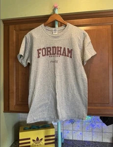 Fordham University  T-Shirt Men’s Large Gray - Soccer - See Photos 📸👀 - Picture 1 of 8