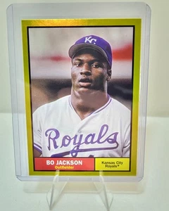 2024 Topps Bo Jackson 1989 Gold Foil #72 Kansas City Royals HOF Insert - Picture 1 of 2