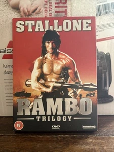 The Rambo Trilogy : First Blood / Rambo - First Blood 2 / Rambo 3 (3 Disc Box Se - Picture 1 of 1