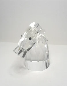 Crystal Pony Horse Head Bust Ornament - Hadrian? Glass, Xmas Gift g2 - Picture 1 of 16