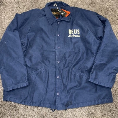 Deus EX Machina 洛杉矶机械工作服重量级夹克尺寸 3XL 男式 — 第 1/4 张图片