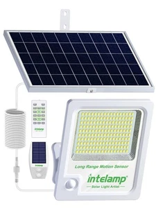 Intelamp Solar Security Lights Outdoor Motion Sensor, Solar Light Flood Lights - Picture 1 of 9