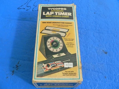 Tyco PRO Coche Ranura Eléctrico Carreras Automático Temporizador de Vuelta con Compu-chart F Track Nuevo en Caja Foto 1 de 4
