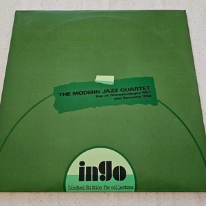 The Modern Jazz Quartet – Live At Donauschingen 1957 And Sanremo 1958 Reissue LP - Bild 1 von 6