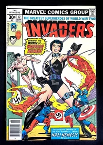 Invasores #17 Hi-Grade 1st Nazi Warrior Woman Hitler Aparición Marvel 1977 - Imagen 1 de 3